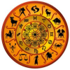 zodiac glyphs acrylic painting
